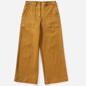 Everlane Wide Leg Crop Utility Pant